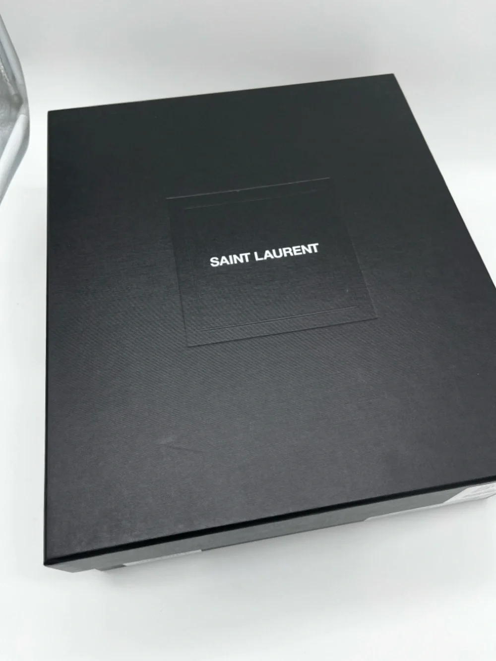 Saint Laurent Women Platform Sandals Ankle Strap Black - Size US 8.5 (EU 38+) - Picture 12 of 15